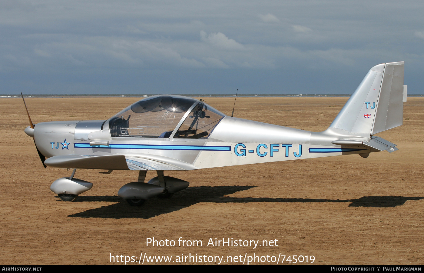 Aircraft Photo of G-CFTJ | Evektor-Aerotechnik EV-97A Eurostar | AirHistory.net #745019