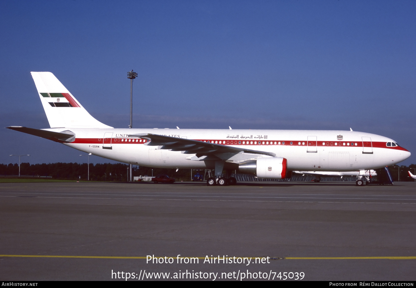 Aircraft Photo of F-ODRM | Airbus A300B4-620 | United Arab Emirates Emiri Flight | AirHistory.net #745039