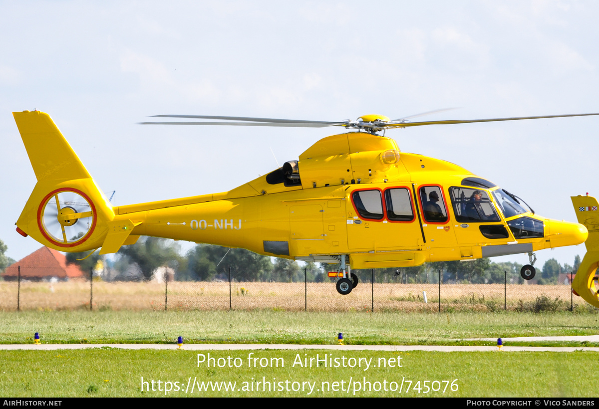 Aircraft Photo of OO-NHJ | Eurocopter EC-155B-1 | NHV - Noordzee Helikopters Vlaanderen | AirHistory.net #745076