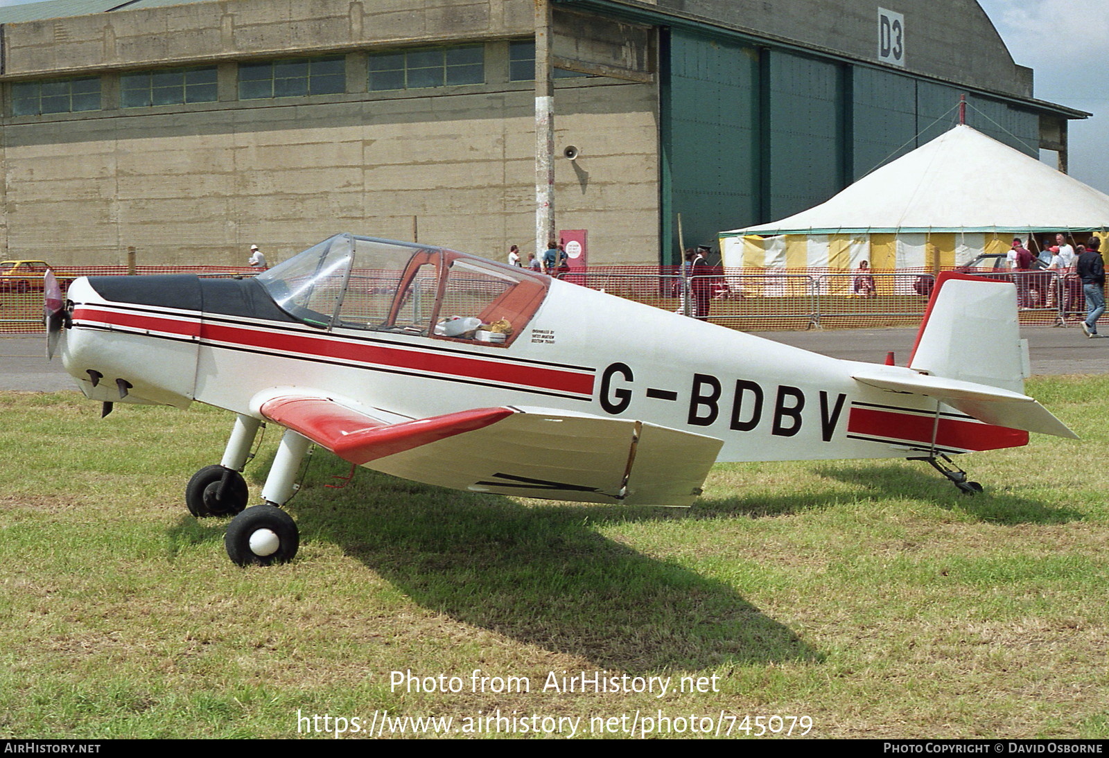 Aircraft Photo of G-BDBV | Jodel D-11A | AirHistory.net #745079