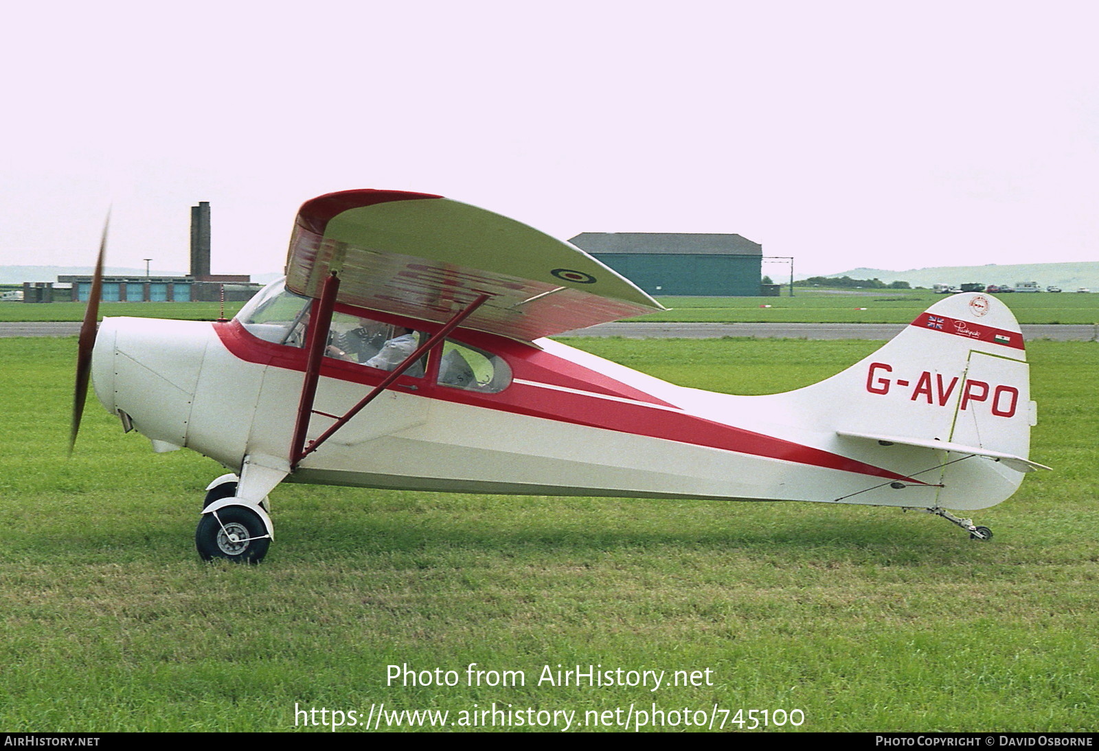 Aircraft Photo of G-AVPO | Hindustan HUL-26 Pushpak | AirHistory.net #745100