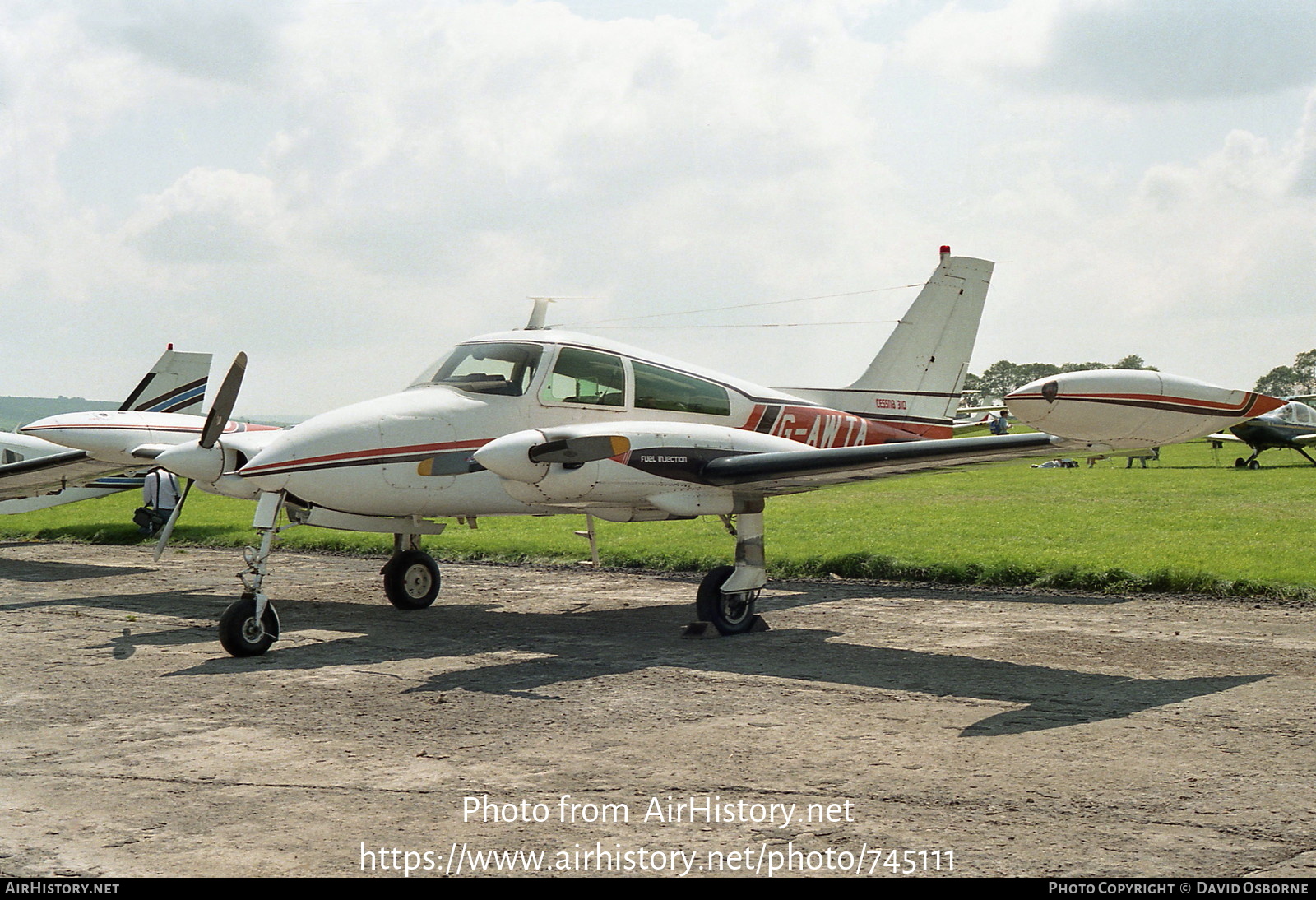 Aircraft Photo of G-AWTA | Cessna 310N | AirHistory.net #745111