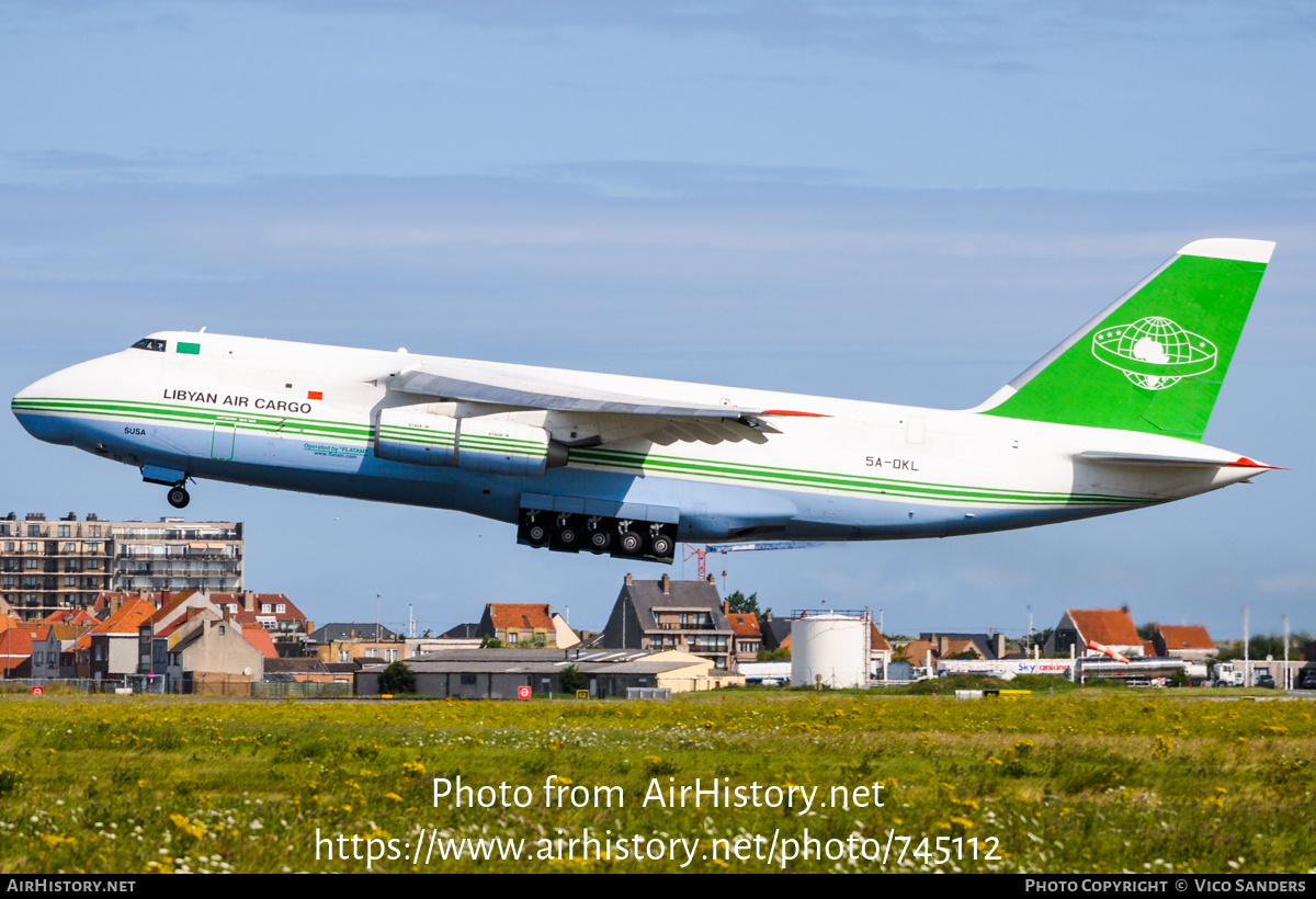 Aircraft Photo of 5A-DKL | Antonov An-124-100 Ruslan | Libyan Air Cargo | AirHistory.net #745112