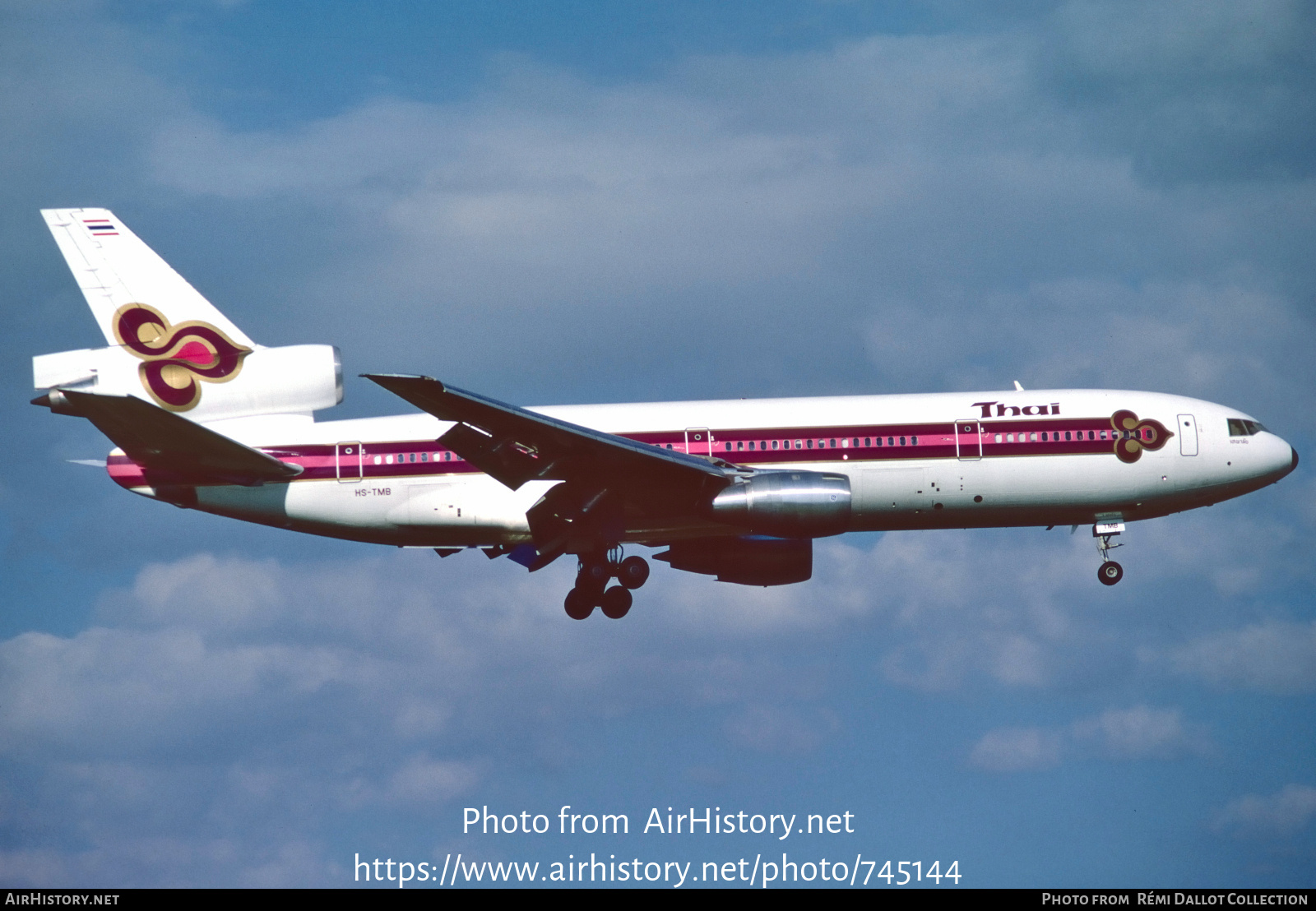 Aircraft Photo of HS-TMB | McDonnell Douglas DC-10-30/ER | Thai Airways International | AirHistory.net #745144