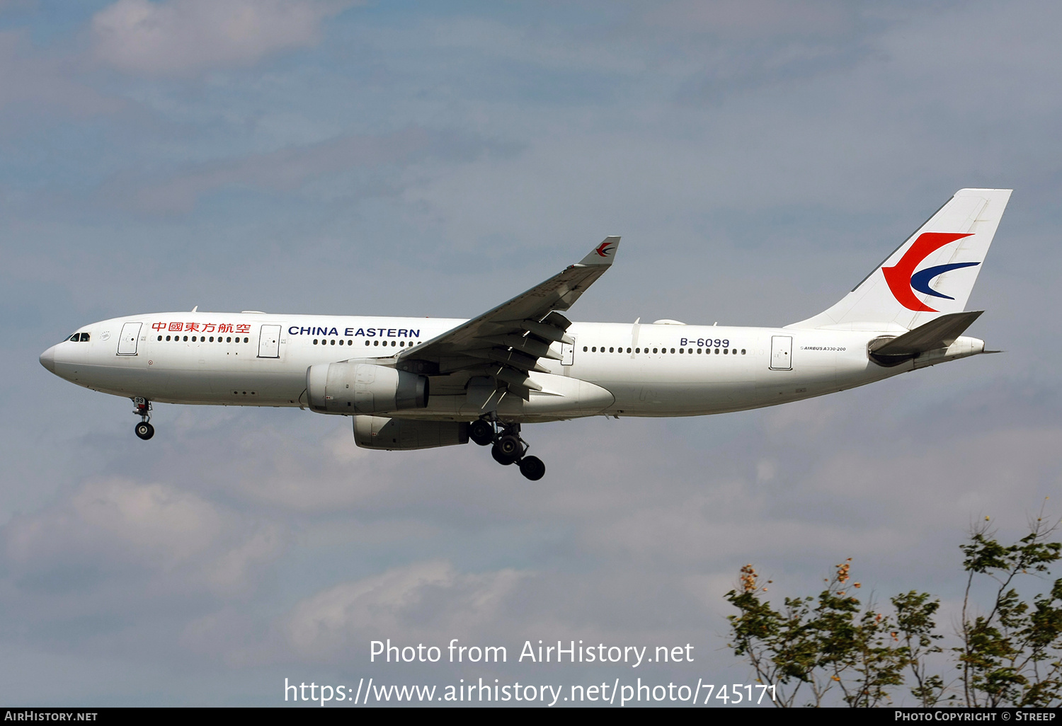 Aircraft Photo of B-6099 | Airbus A330-243 | China Eastern Airlines | AirHistory.net #745171