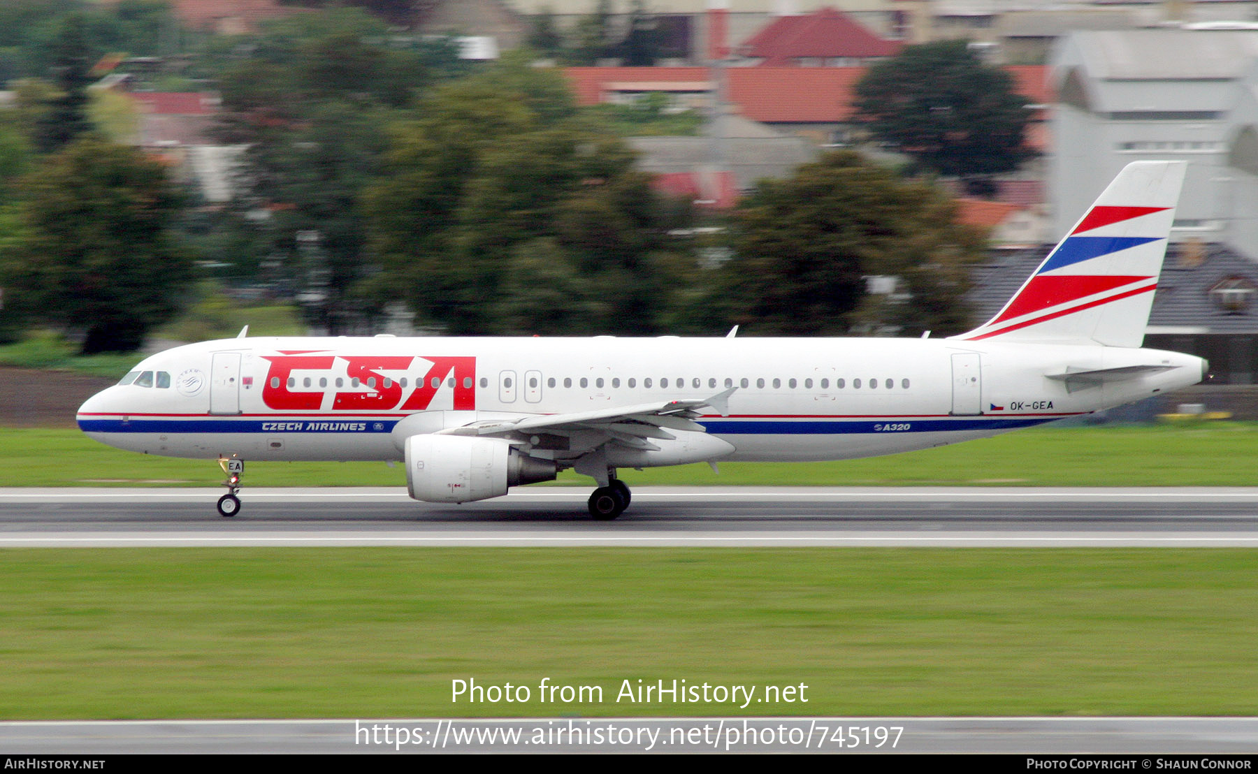 Aircraft Photo of OK-GEA | Airbus A320-214 | ČSA - Czech Airlines | AirHistory.net #745197