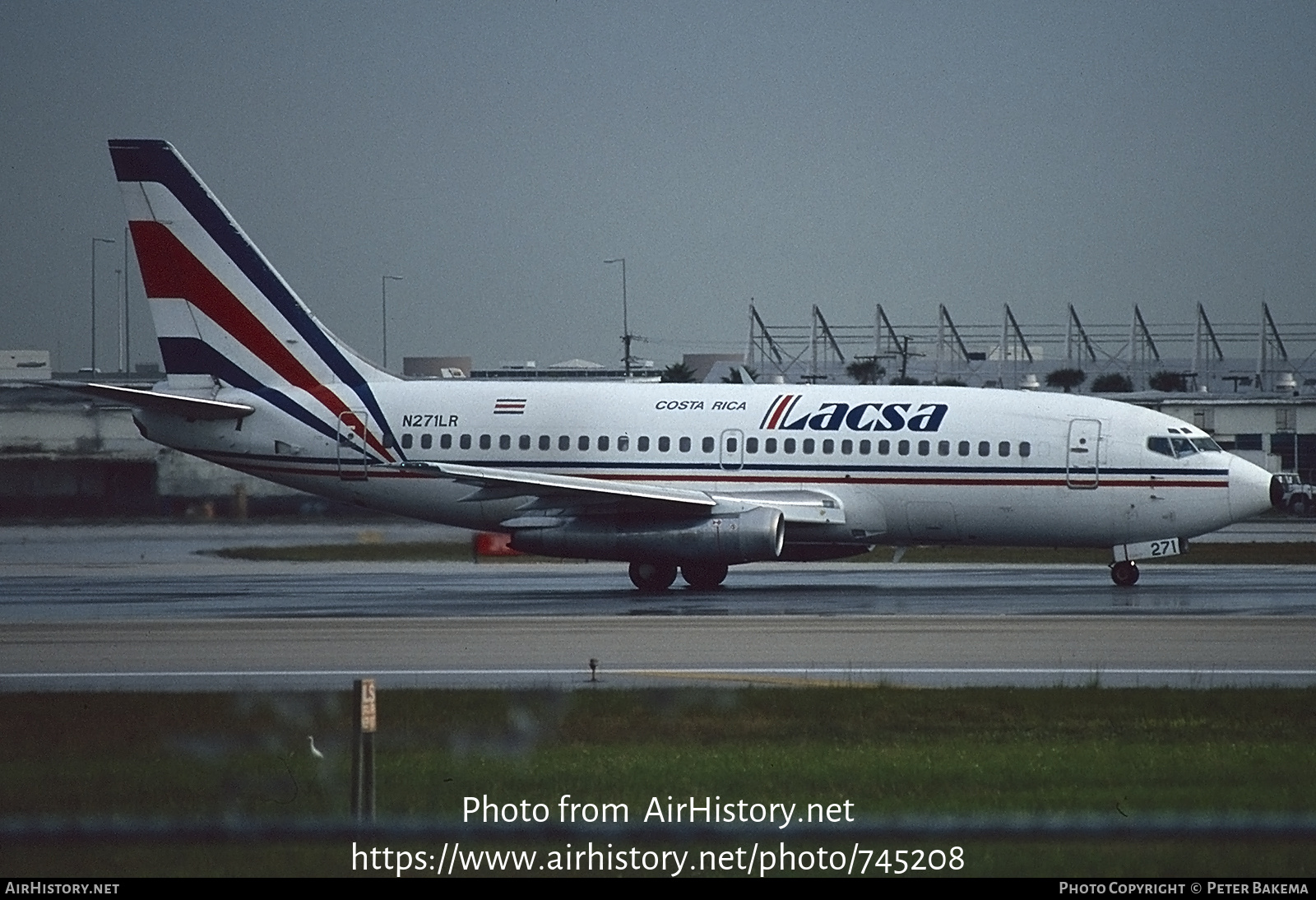 Aircraft Photo of N271LR | Boeing 737-230/Adv | LACSA - Líneas Aéreas de Costa Rica | AirHistory.net #745208