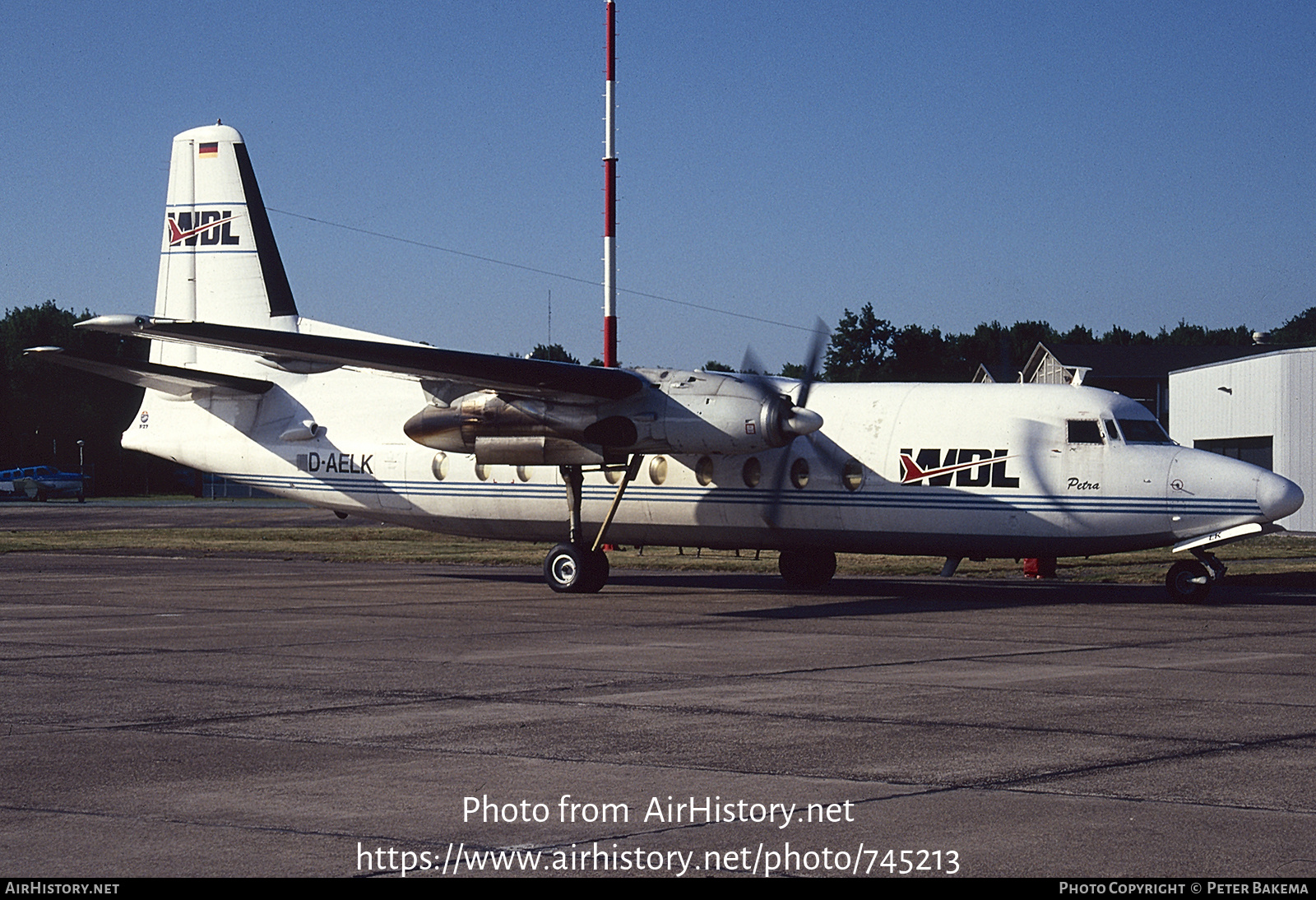 Aircraft Photo of D-AELK | Fokker F27-600RF Friendship | WDL Aviation | AirHistory.net #745213