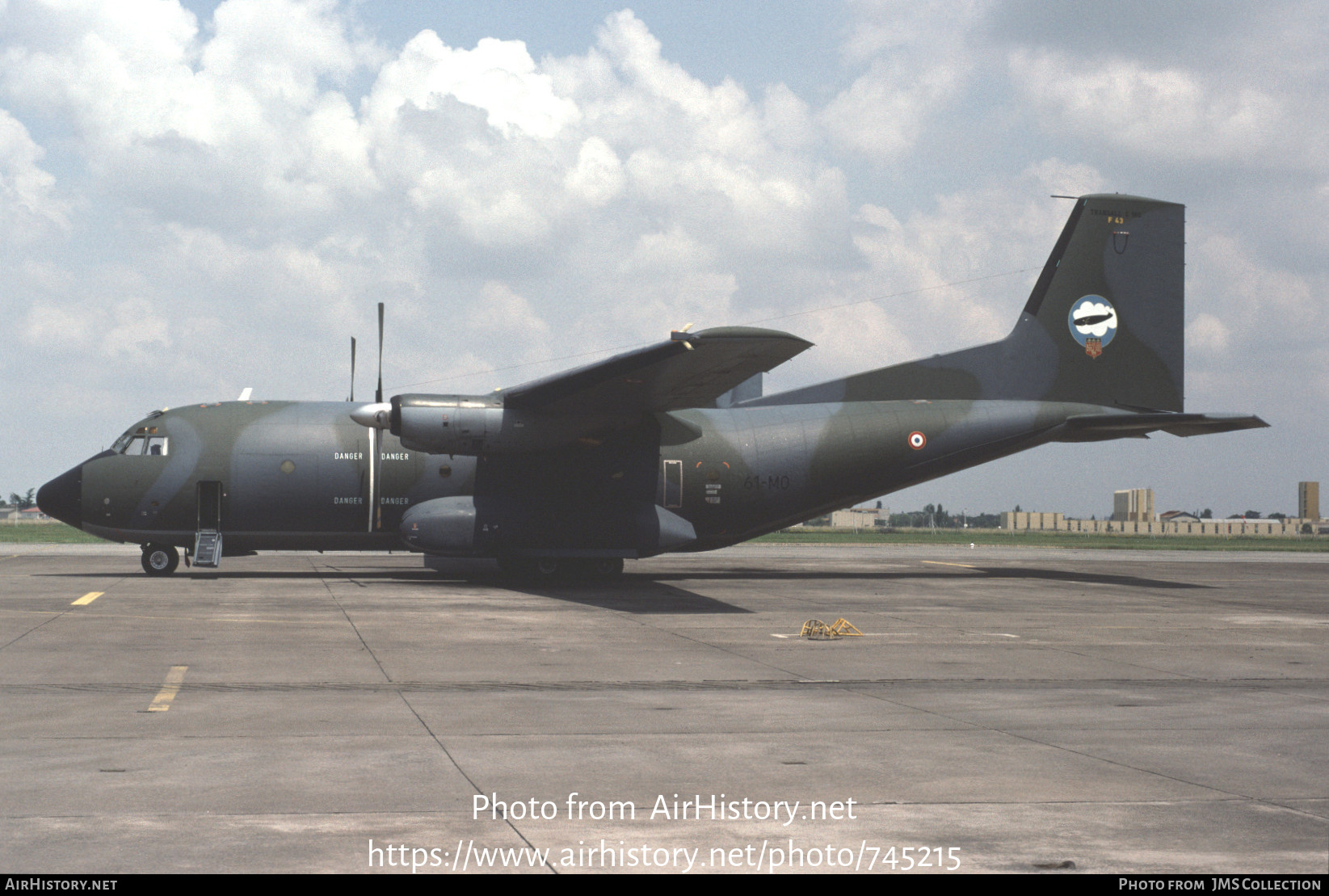 Aircraft Photo of F43 | Transall C-160F | France - Air Force | AirHistory.net #745215