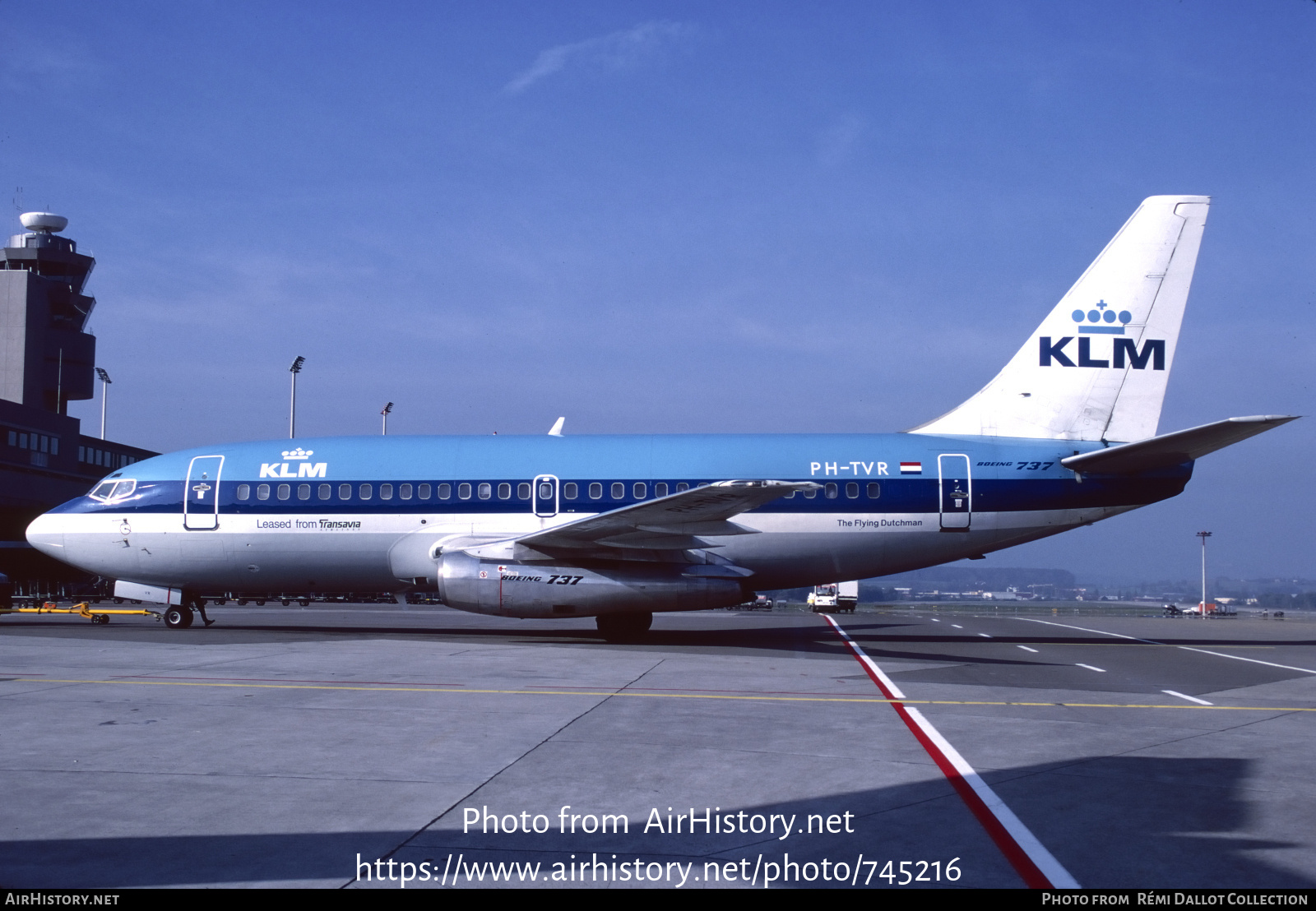 Aircraft Photo of PH-TVR | Boeing 737-2K2/Adv | KLM - Royal Dutch Airlines | AirHistory.net #745216