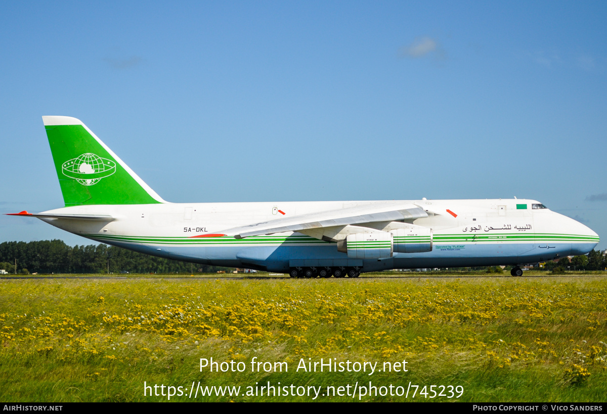 Aircraft Photo of 5A-DKL | Antonov An-124-100 Ruslan | Libyan Air Cargo | AirHistory.net #745239