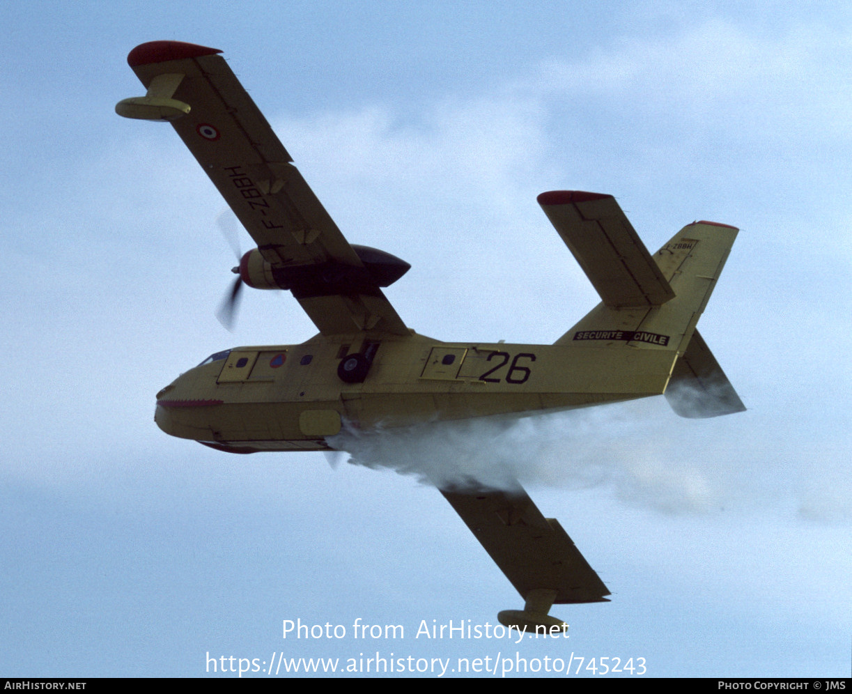 Aircraft Photo of F-ZBBH | Canadair CL-215-I (CL-215-1A10) | Sécurité Civile | AirHistory.net #745243