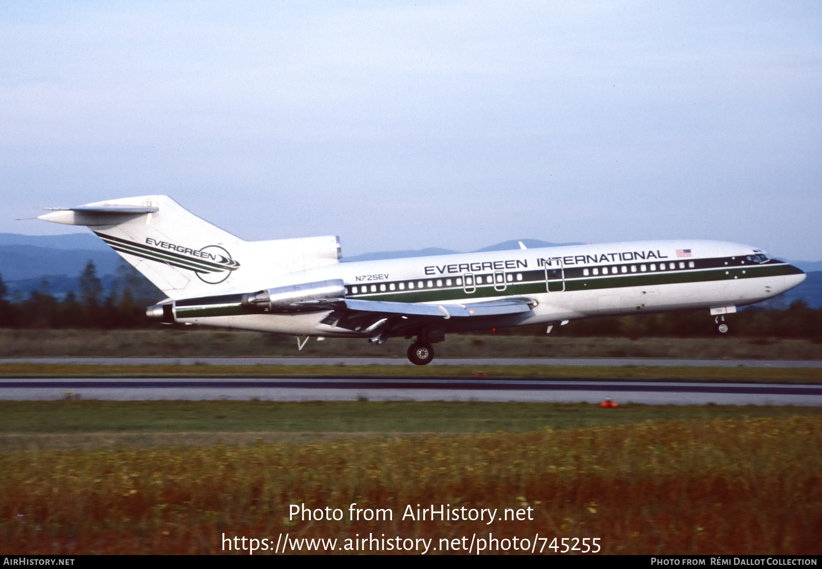 Aircraft Photo of N725EV | Boeing 727-27C | Evergreen International Airlines | AirHistory.net #745255