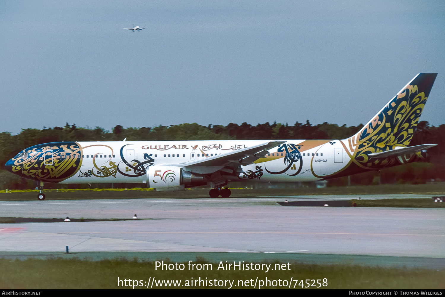 Aircraft Photo of A40-GJ | Boeing 767-3P6/ER | Gulf Air | AirHistory.net #745258