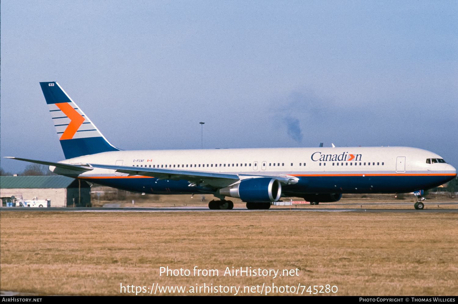 Aircraft Photo of C-FCAF | Boeing 767-375/ER | Canadian Airlines | AirHistory.net #745280