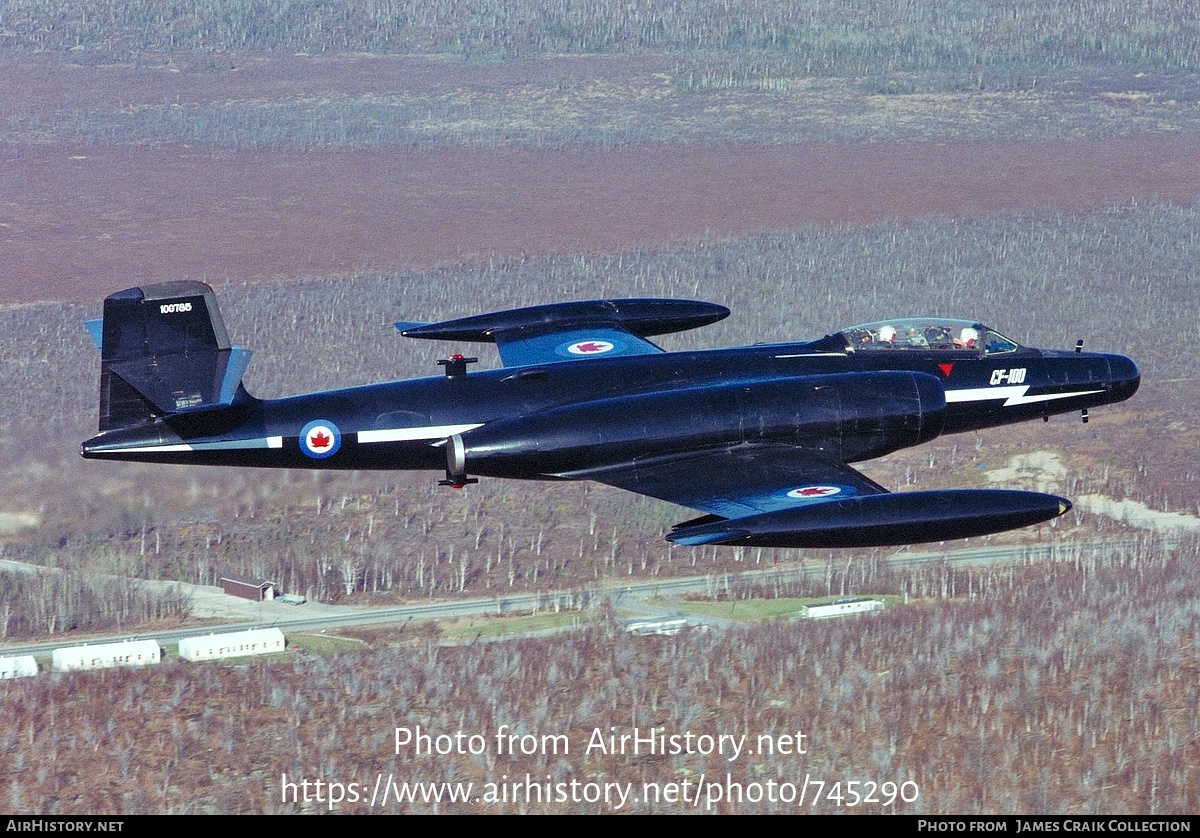 Aircraft Photo of 100785 | Avro Canada CF-100 Canuck Mk.5D | Canada - Air Force | AirHistory.net #745290