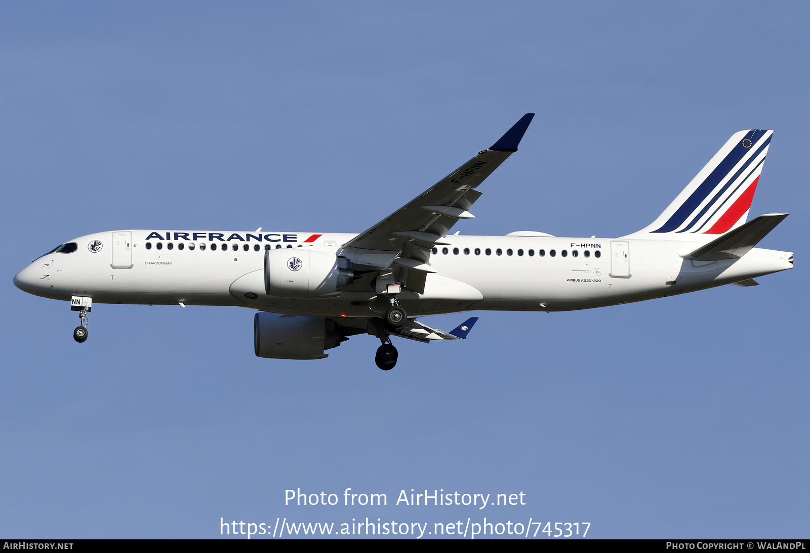 Aircraft Photo of F-HPNN | Airbus A220-300 (BD-500-1A11) | Air France | AirHistory.net #745317