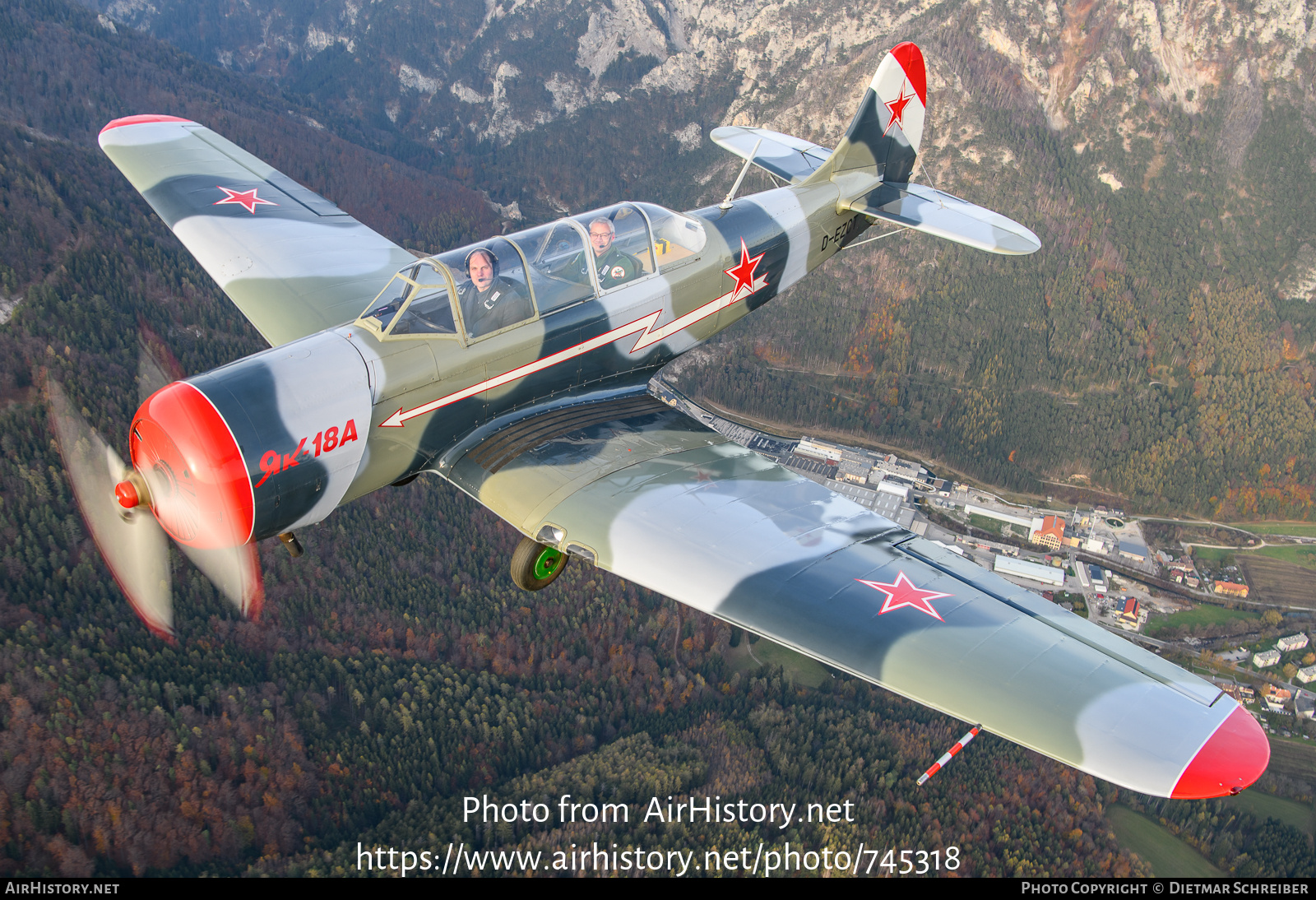 Aircraft Photo of D-EZCT | Yakovlev Yak-18A | Soviet Union - Air Force | AirHistory.net #745318