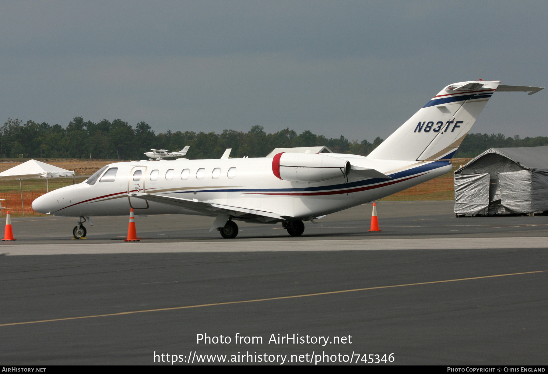 Aircraft Photo of N83TF | Cessna 525B CitationJet CJ3 | AirHistory.net #745346