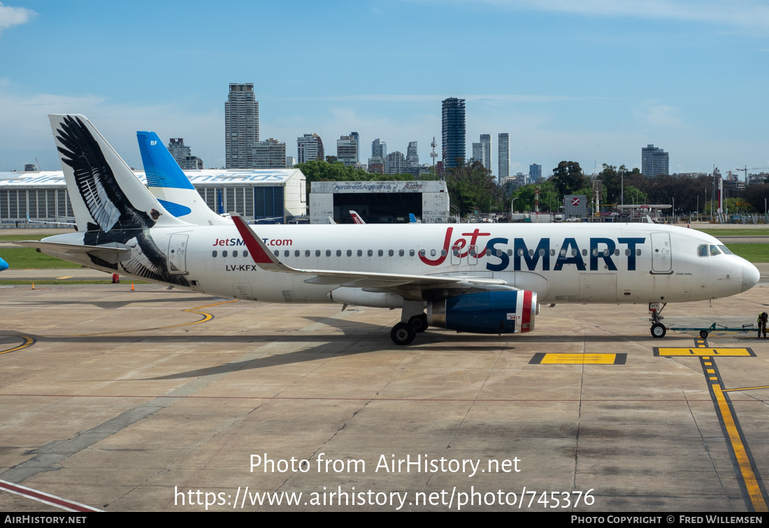 Aircraft Photo of LV-KFX | Airbus A320-232 | JetSmart | AirHistory.net #745376