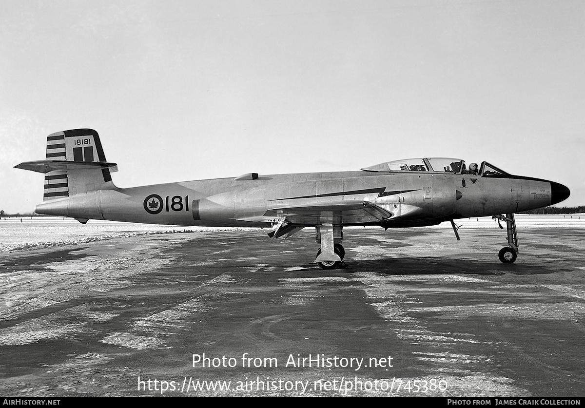 Aircraft Photo of 18181 | Avro Canada CF-100 Canuck Mk.3B | Canada - Air Force | AirHistory.net #745380