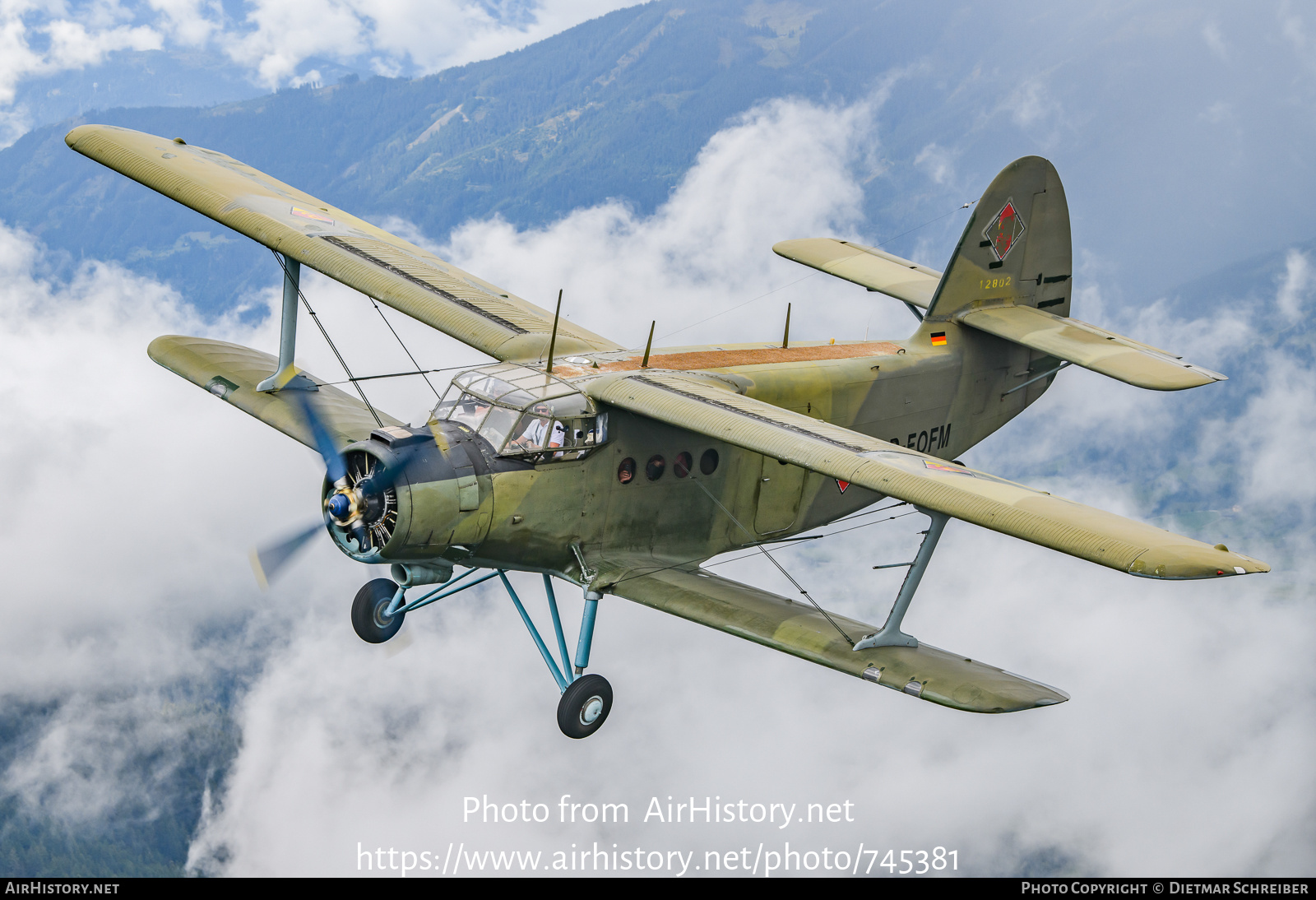 Aircraft Photo of D-FOFM | Antonov An-2 | East Germany - Air Force | AirHistory.net #745381