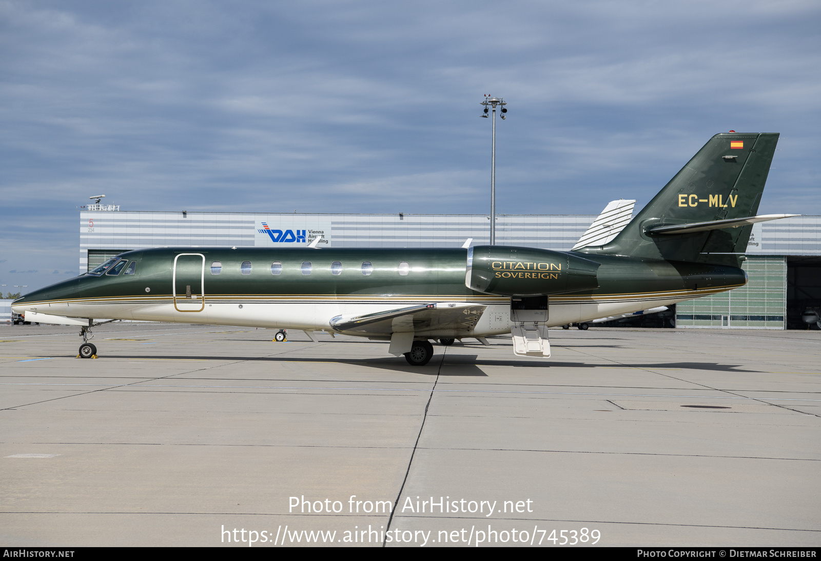 Aircraft Photo of EC-MLV | Cessna 680 Citation Sovereign | AirHistory.net #745389