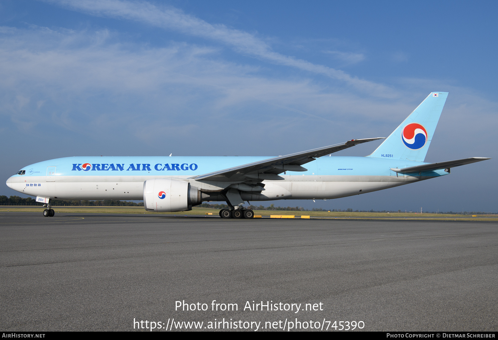 Aircraft Photo of HL8251 | Boeing 777-FB5 | Korean Air Cargo | AirHistory.net #745390