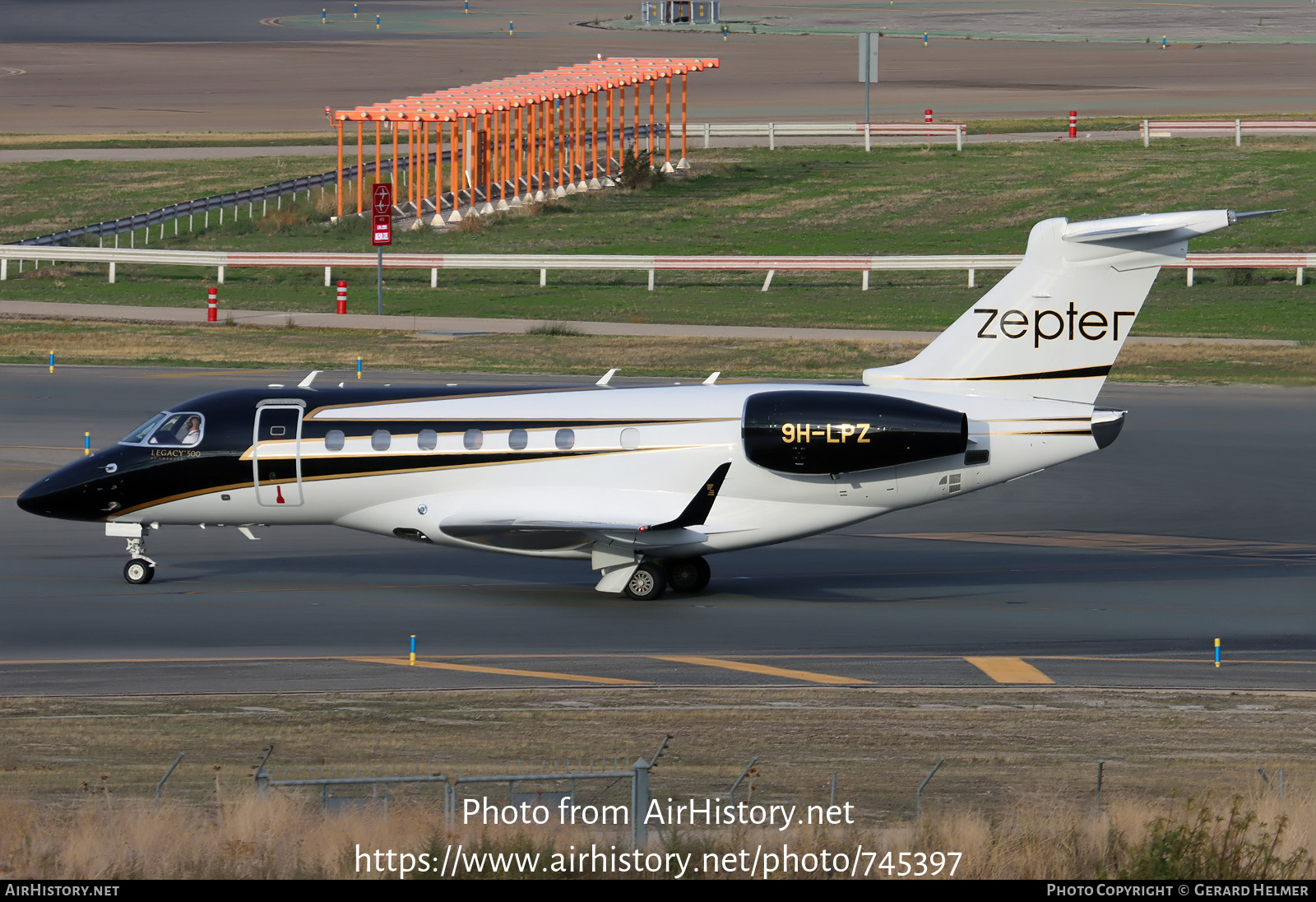 Aircraft Photo of 9H-LPZ | Embraer EMB-550 Legacy 500 | Zepter International | AirHistory.net #745397