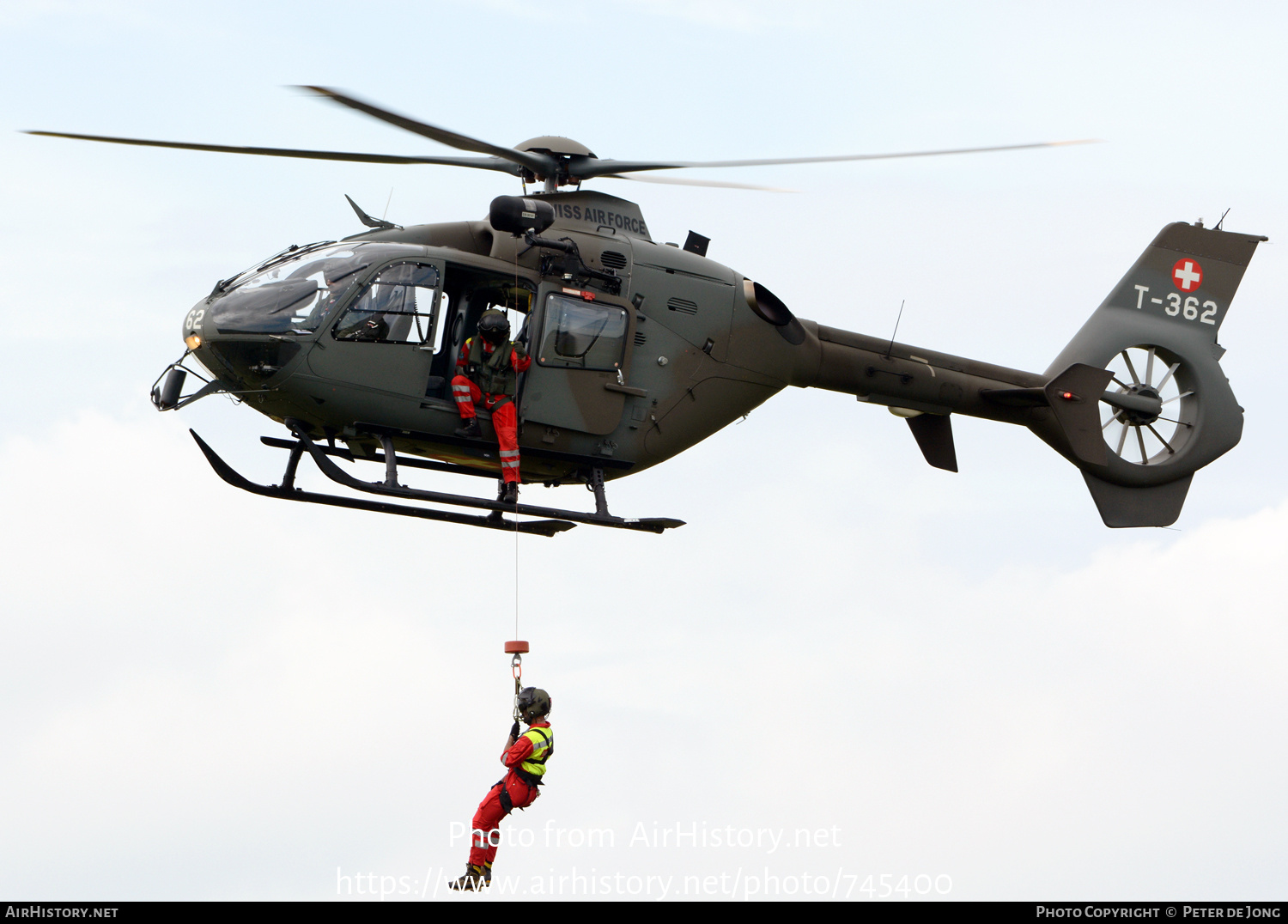 Aircraft Photo of T-362 | Eurocopter TH05 (EC-635P-2+) | Switzerland - Air Force | AirHistory.net #745400