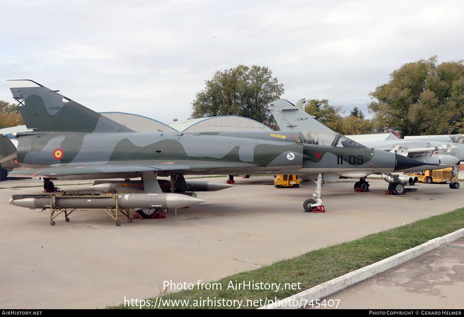 Aircraft Photo of C.11-09 | Dassault Mirage IIIEE | Spain - Air Force | AirHistory.net #745407