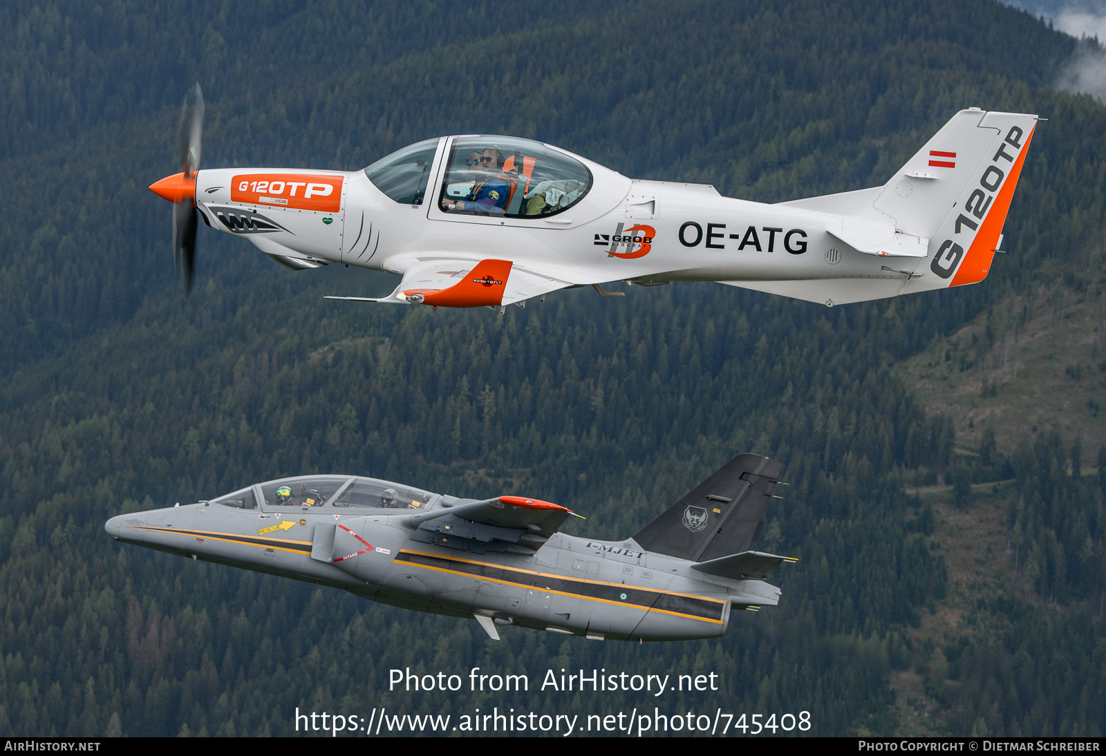 Aircraft Photo of OE-ATG | Grob G-120TP-A | Grob Aircraft | AirHistory.net #745408