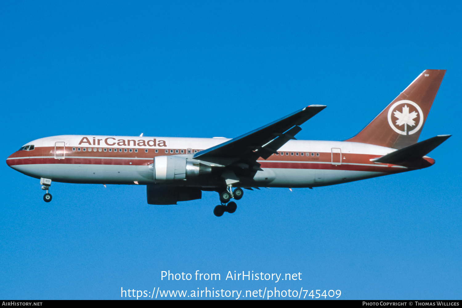 Aircraft Photo of C-FBEF | Boeing 767-233/ER | Air Canada | AirHistory.net #745409