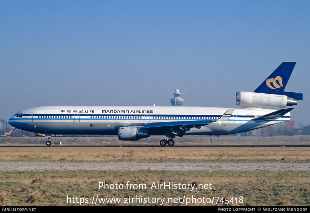 Aircraft Photo of B-150 | McDonnell Douglas MD-11 | Mandarin Airlines | AirHistory.net #745418