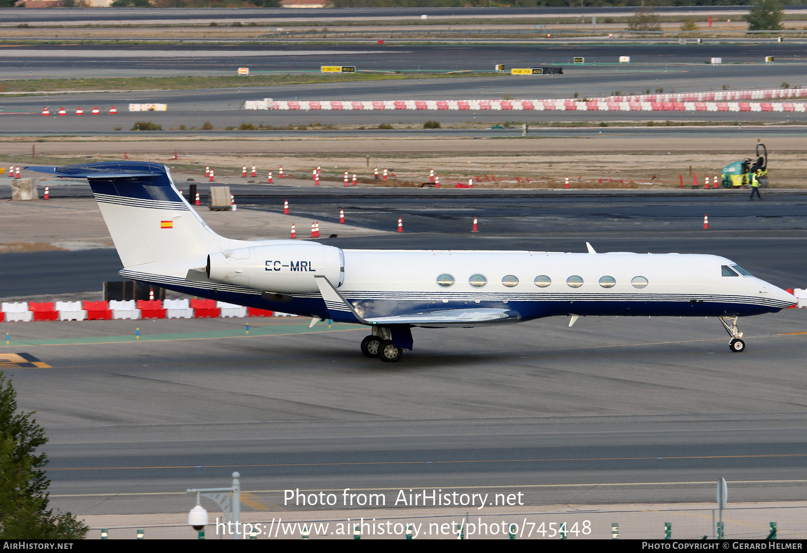 Aircraft Photo of EC-MRL | Gulfstream Aerospace G-V-SP Gulfstream G550 | AirHistory.net #745448