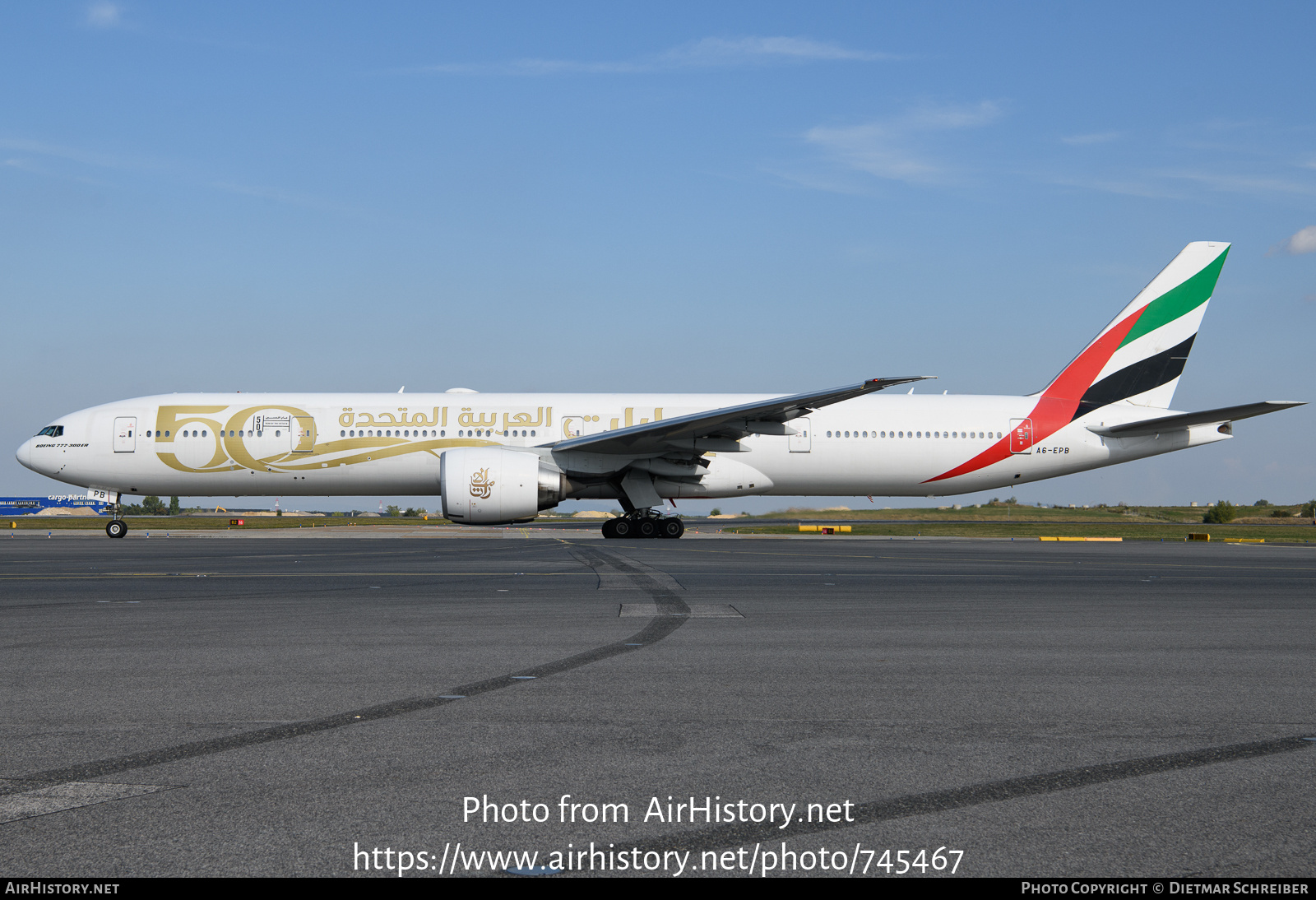 Aircraft Photo of A6-EPB | Boeing 777-31H/ER | Emirates | AirHistory.net #745467