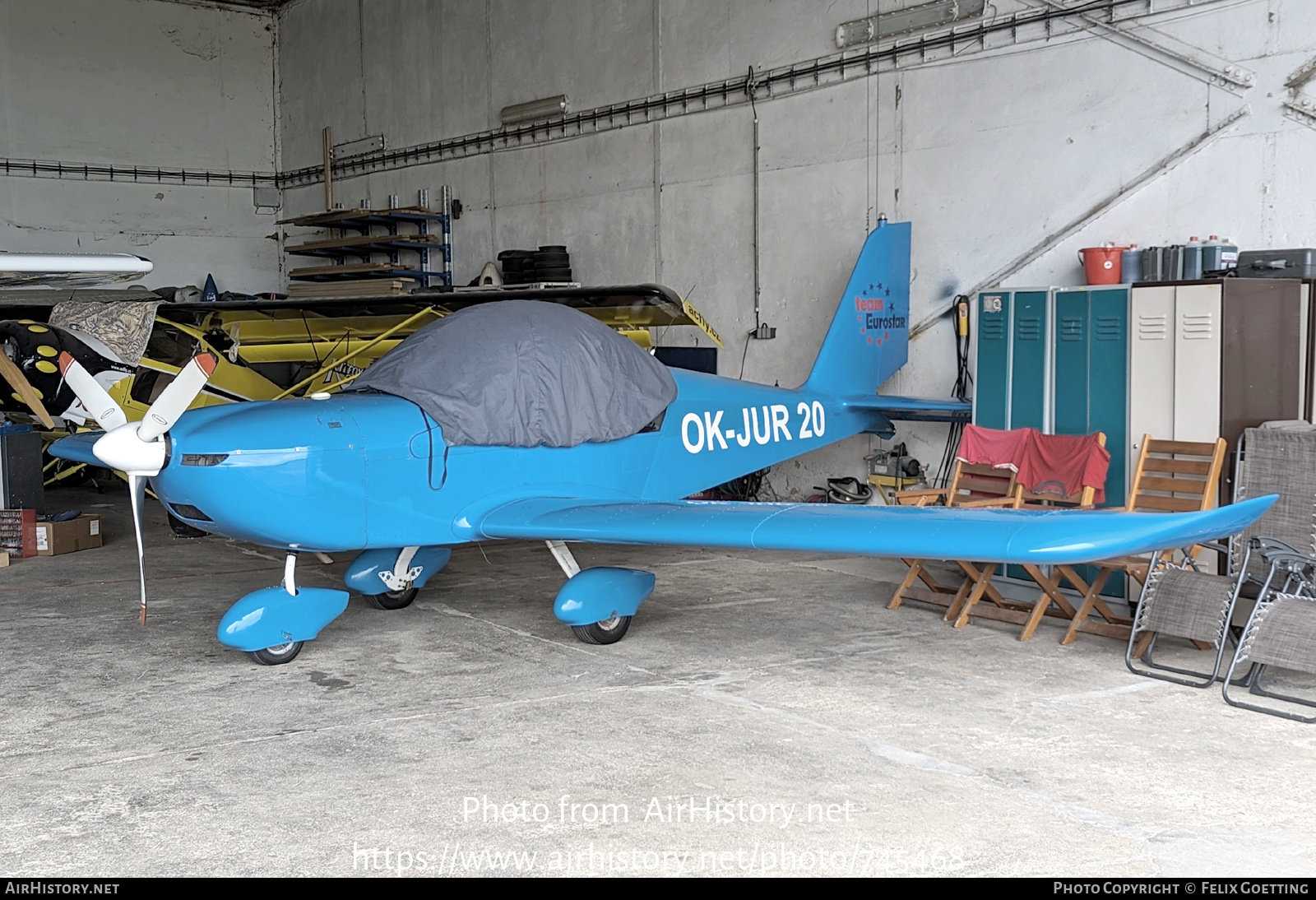 Aircraft Photo of OK-JUR20 | Evektor-Aerotechnik EV-97 Eurostar | AirHistory.net #745468