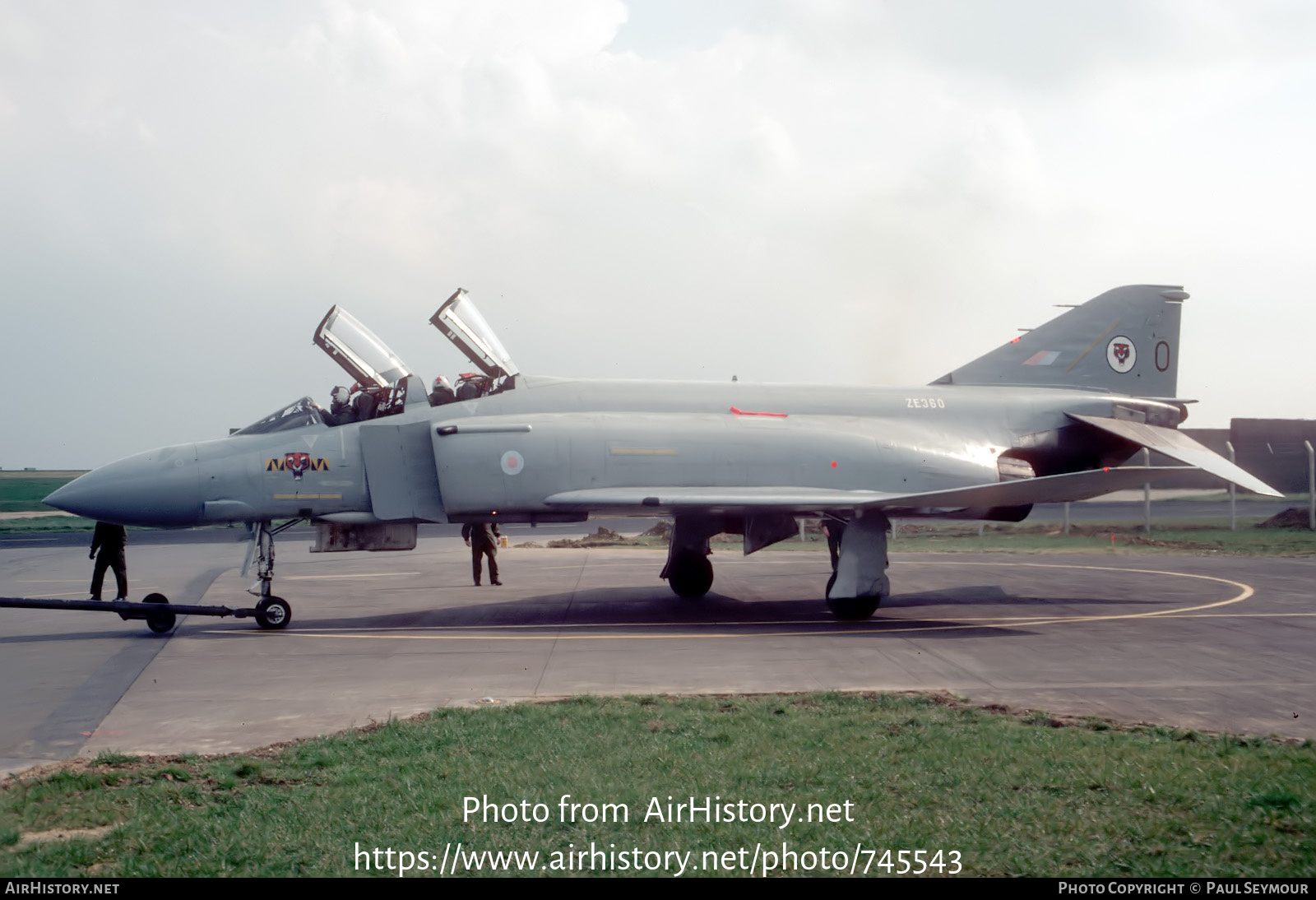 Aircraft Photo of ZE360 | McDonnell Douglas F-4J(UK) Phantom | UK - Air Force | AirHistory.net #745543