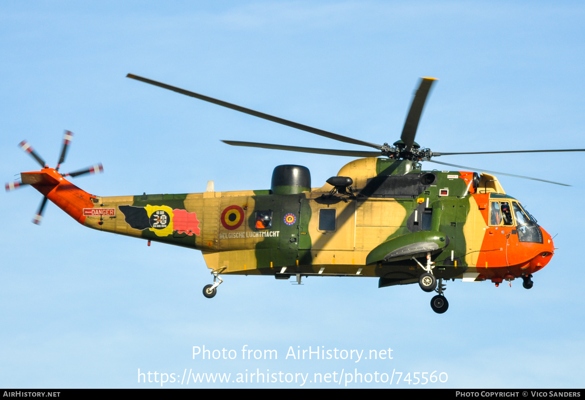 Aircraft Photo of RS03 | Westland WS-61 Sea King Mk48 | Belgium - Air Force | AirHistory.net #745560