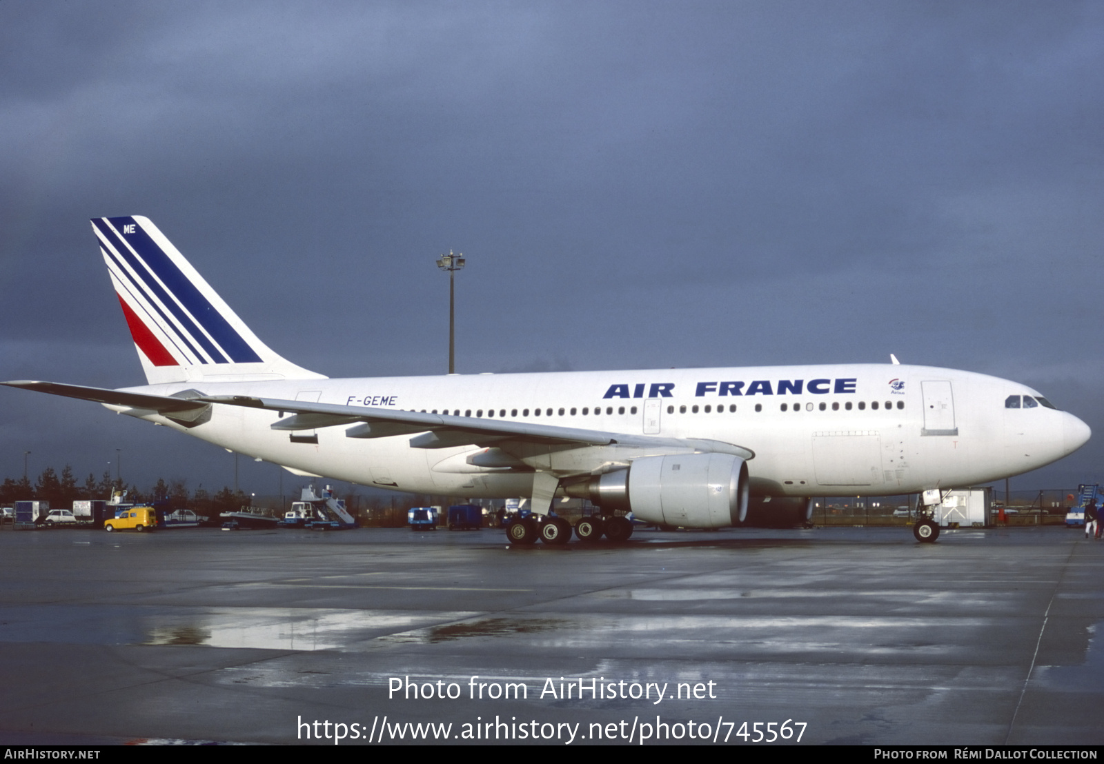 Aircraft Photo of F-GEME | Airbus A310-203 | Air France | AirHistory.net #745567