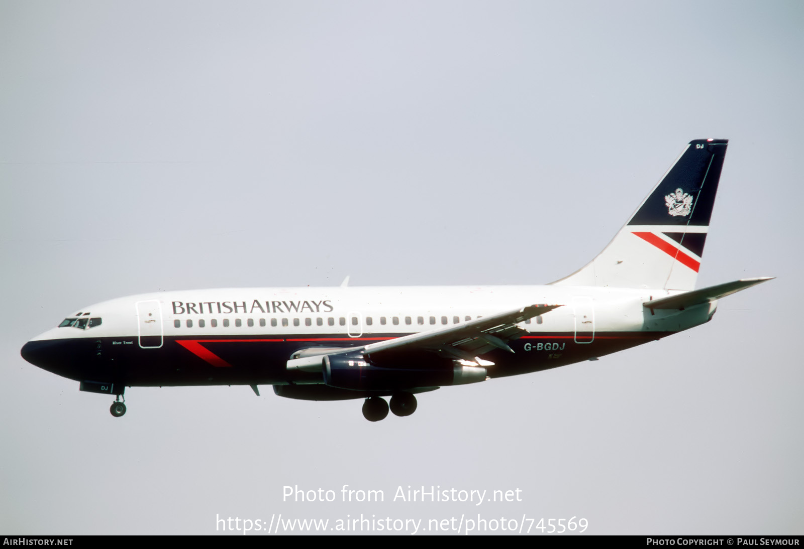 Aircraft Photo of G-BGDJ | Boeing 737-236/Adv | British Airways | AirHistory.net #745569