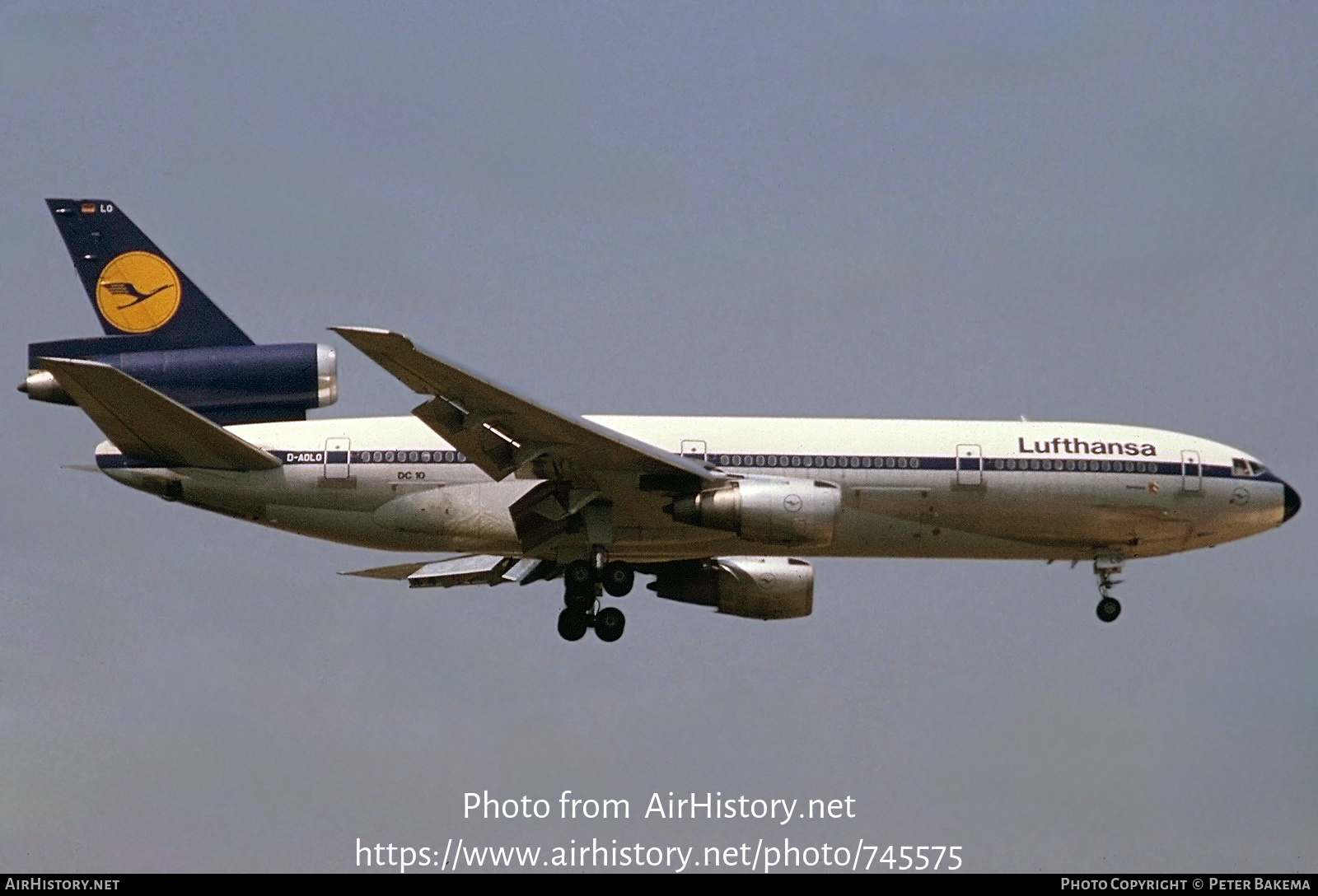 Aircraft Photo of D-ADLO | McDonnell Douglas DC-10-30 | Lufthansa | AirHistory.net #745575