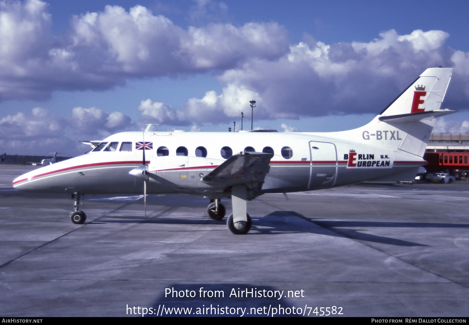 Aircraft Photo of G-BTXL | British Aerospace BAe-3100 Jetstream 31 | Berlin Regional U.K. | AirHistory.net #745582