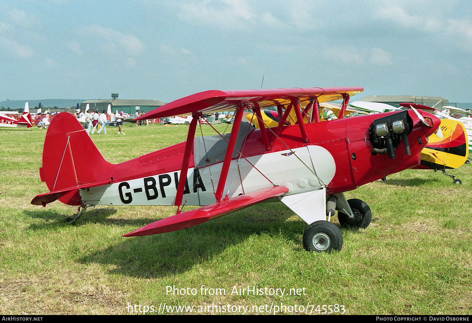 Aircraft Photo of G-BPUA | EAA Biplane Model P2 | AirHistory.net #745583