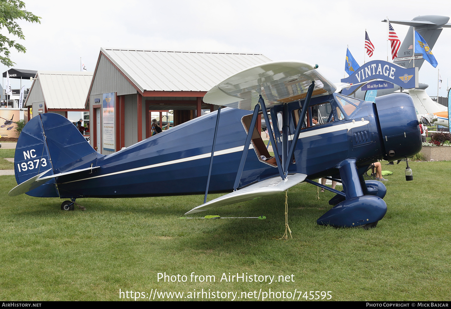 Aircraft Photo of N19373 / NC19373 | Waco YKS-7 | AirHistory.net #745595