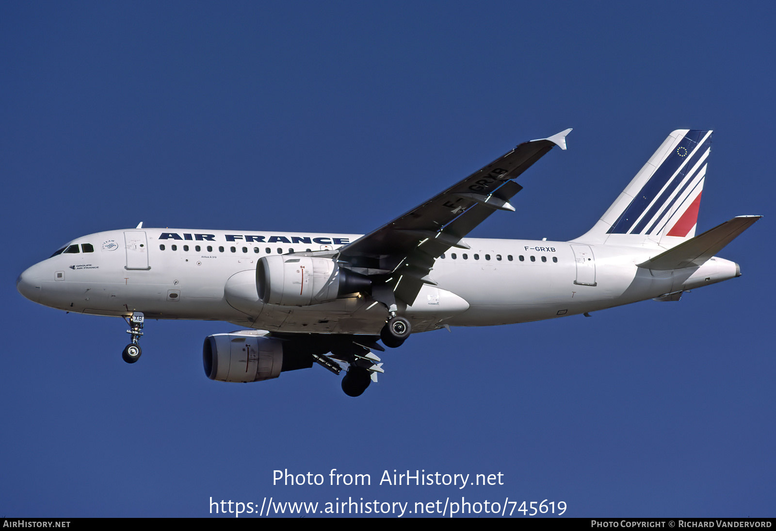 Aircraft Photo of F-GRXB | Airbus A319-111 | Air France | AirHistory.net #745619