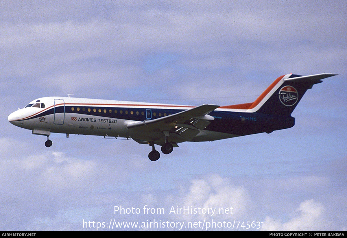 Aircraft Photo of PH-JHG | Fokker F28-6000 Fellowship | Fokker | AirHistory.net #745631