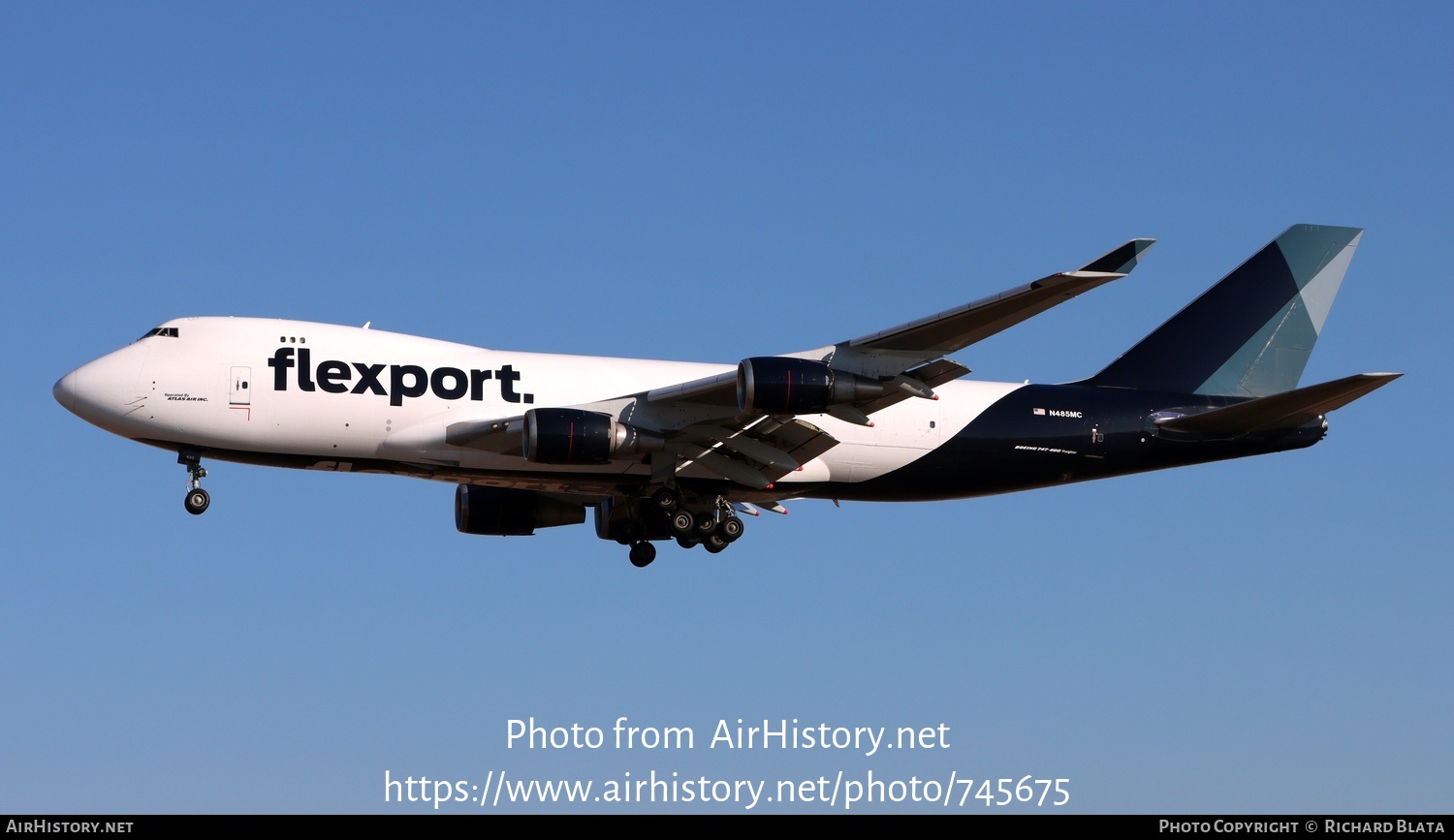 Aircraft Photo of N485MC | Boeing 747-45EF/SCD | Flexport Air Freight | AirHistory.net #745675