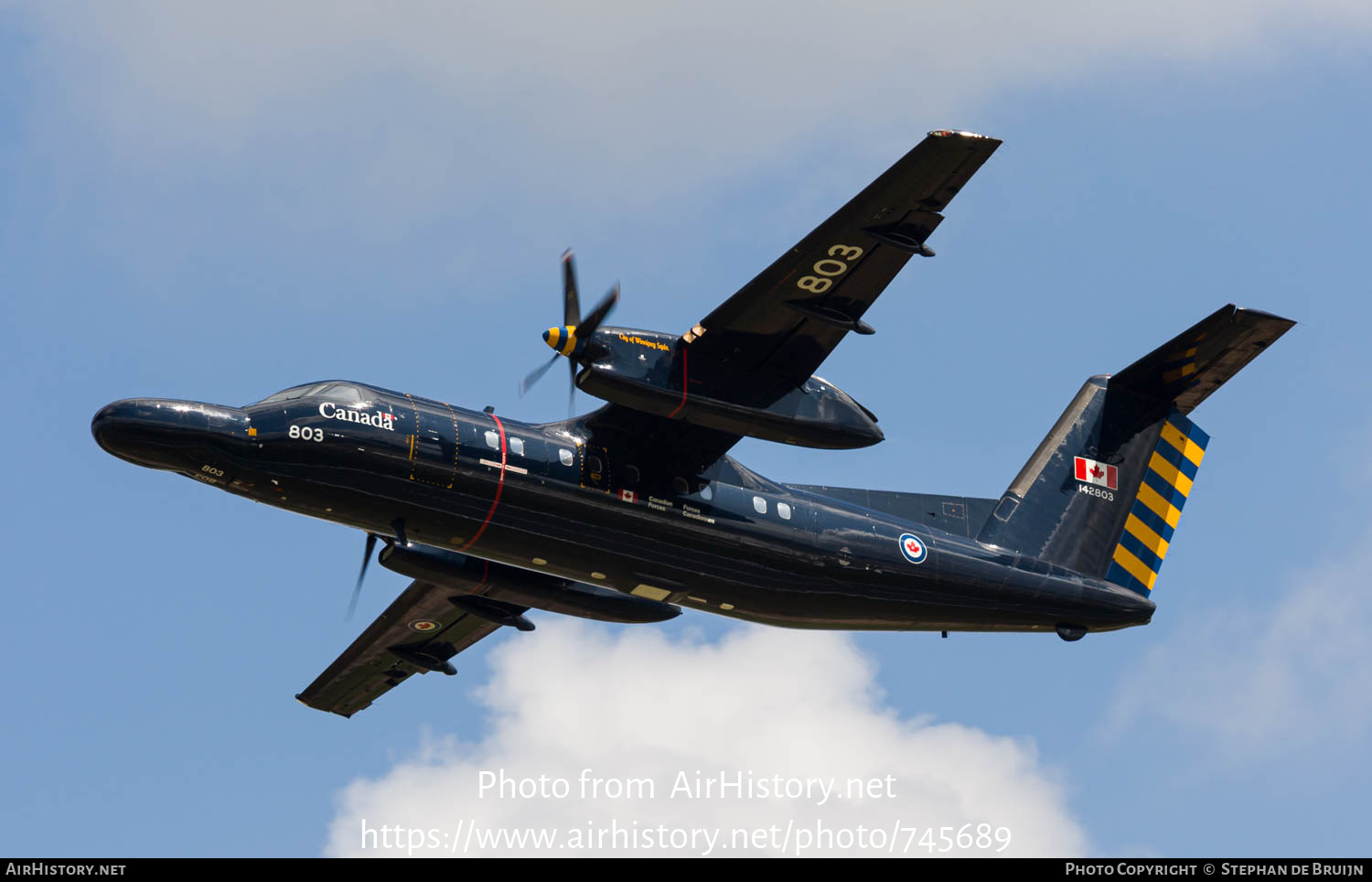 Aircraft Photo of 142803 | De Havilland Canada CT-142 Dash 8 | Canada - Air Force | AirHistory.net #745689