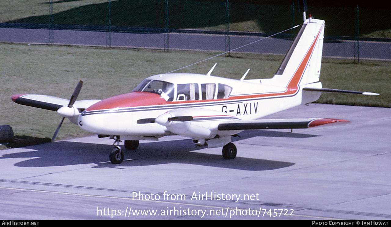 Aircraft Photo of G-AXIV | Piper PA-23-250 Aztec D | AirHistory.net #745722